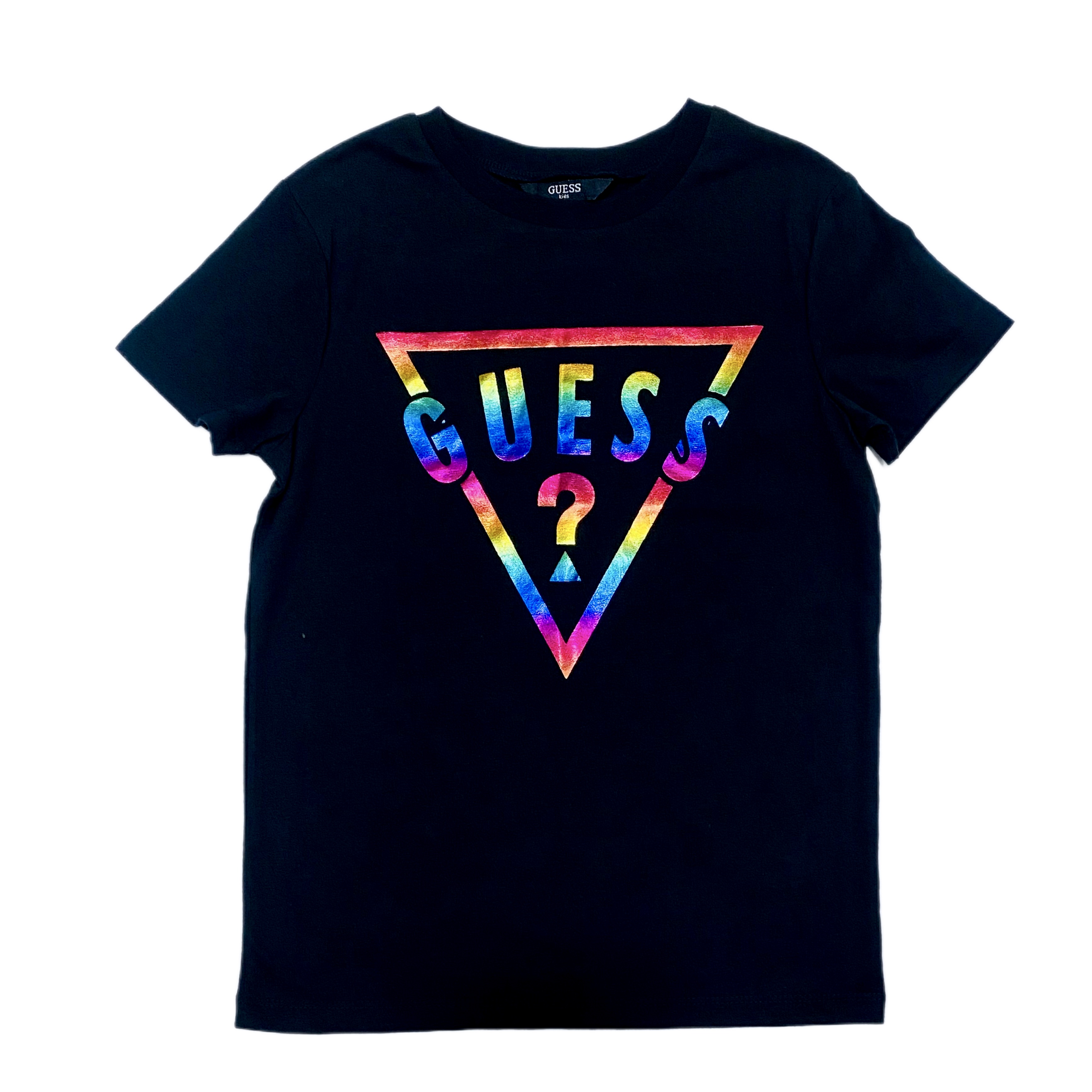 Rainbow guess t shirt shop