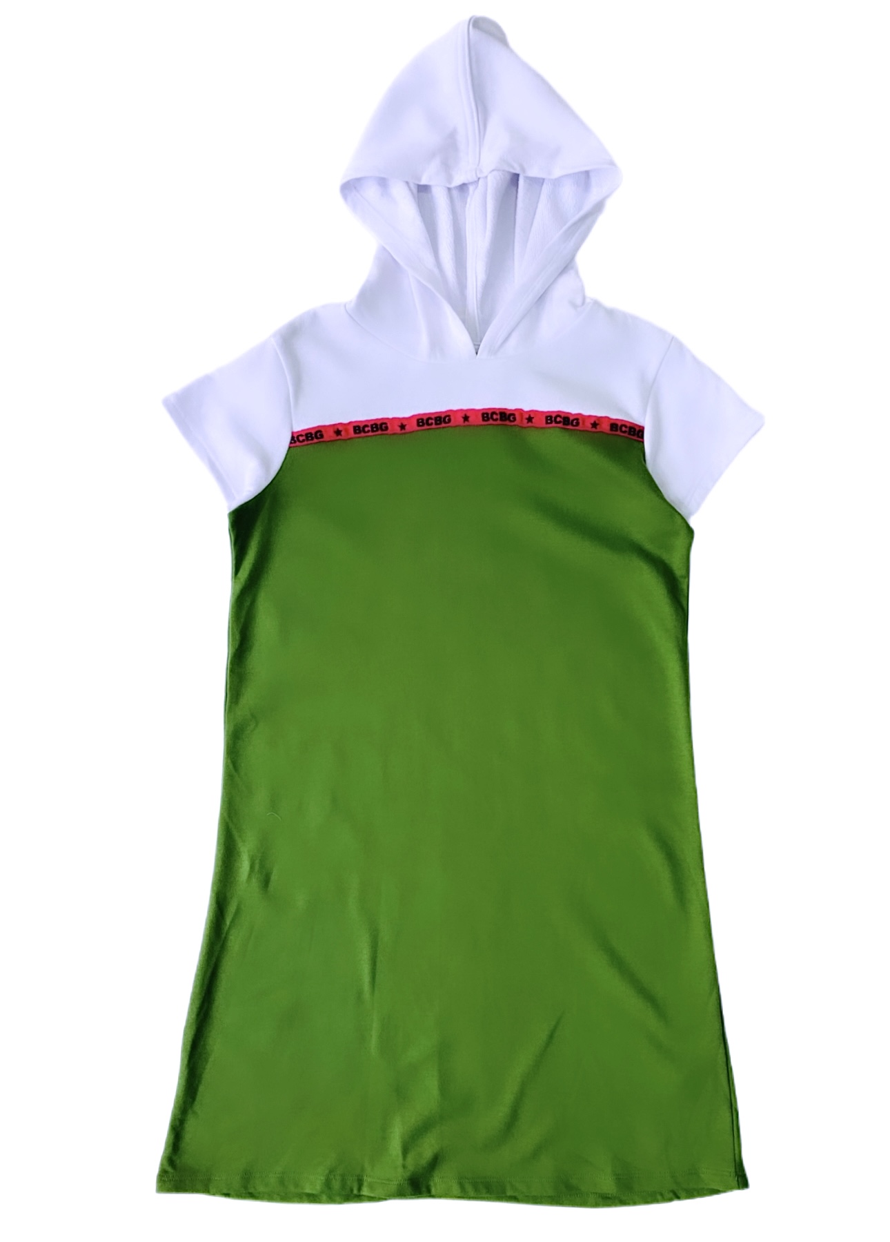 bcbg olive green dress Folded Detail Gown