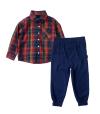 Buttons and Thread Kid Boy Navy/Red/Green 3-piece Set